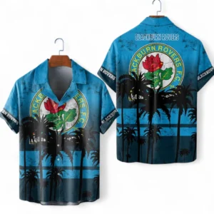 Blackburn Rovers Hawaiian Shirt For Men, All Over Print Hawaiian Shirt Blackburn Rovers EPL1004222529