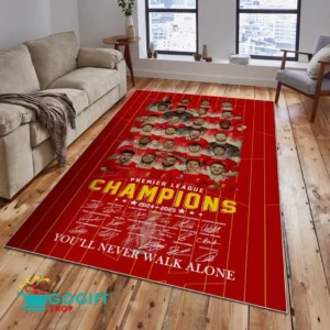 Liverpool Rug Premier League Champions 2025 Carpet EPL29042825558
