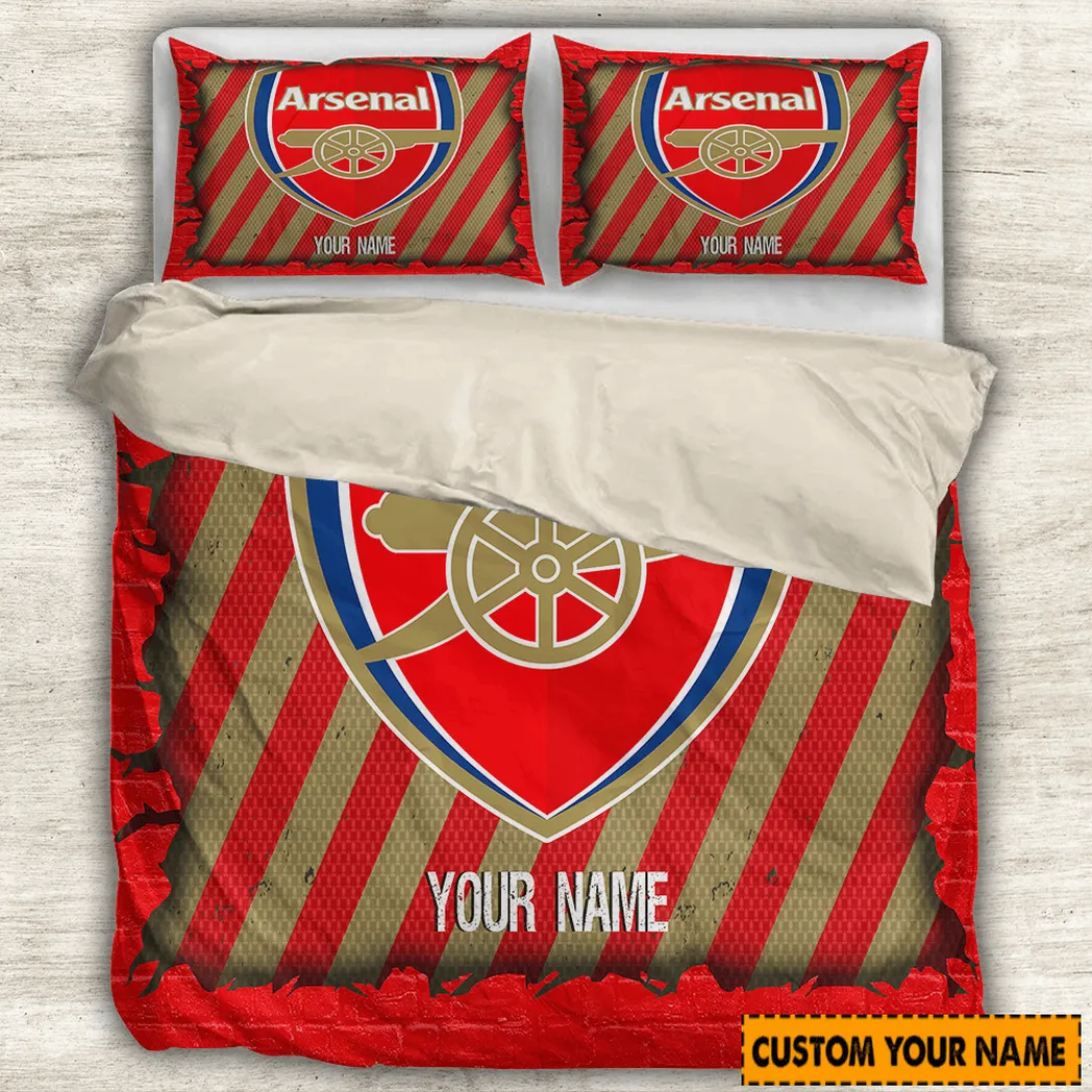 arsenal epl bedding set spo0112028 gift for fan arsenal qtp3l