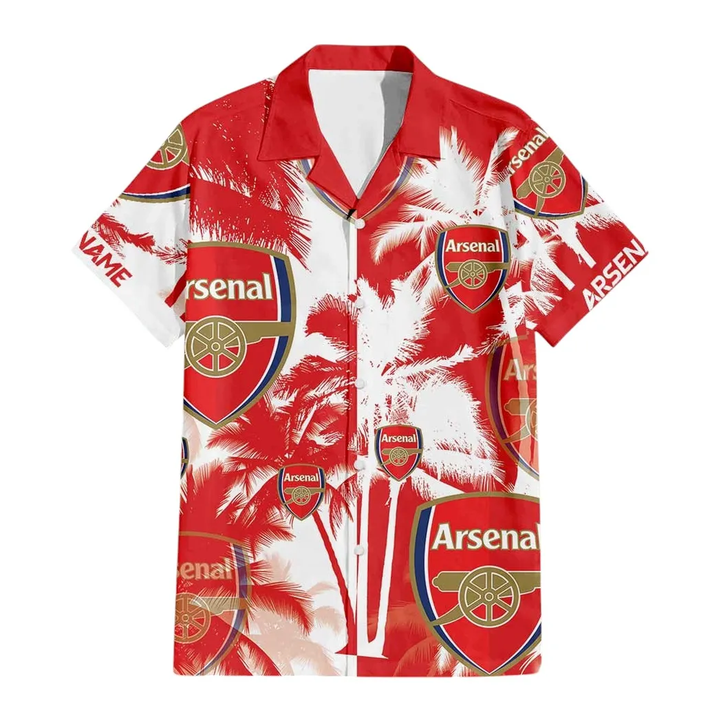 Arsenal EPL Hawaiian Shirt SPO0318034, Gift For Fan Arsenal