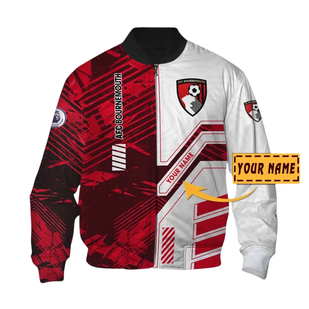 bournemouth epl bomber jacket spo2319009 gift for fan bournemouth bomber jacket