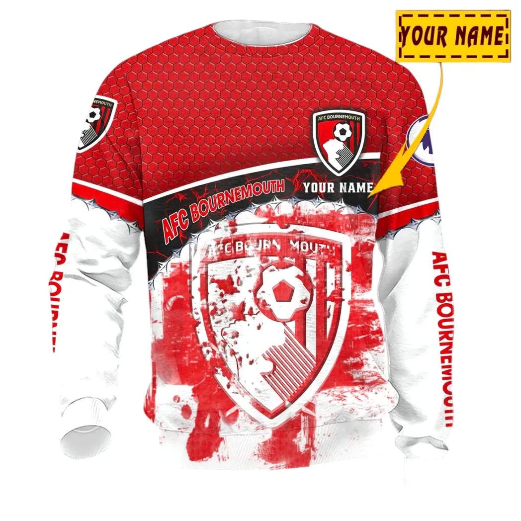 Bournemouth EPL Sweatshirt SPO2419003, Gift For Fan Bournemouth-Sweatshirt