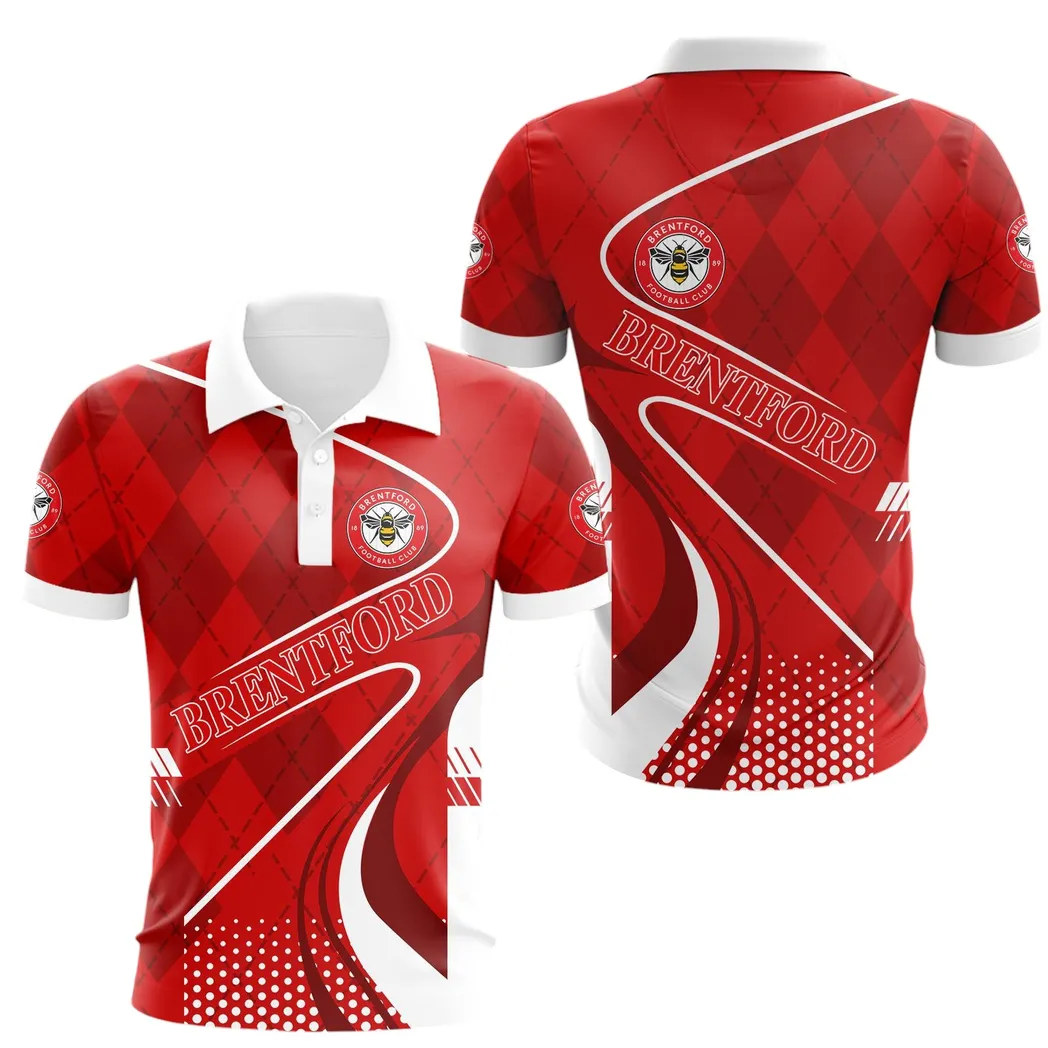brentford epl polo shirt spo1919014 gift for fan brentford polo shirt gogql