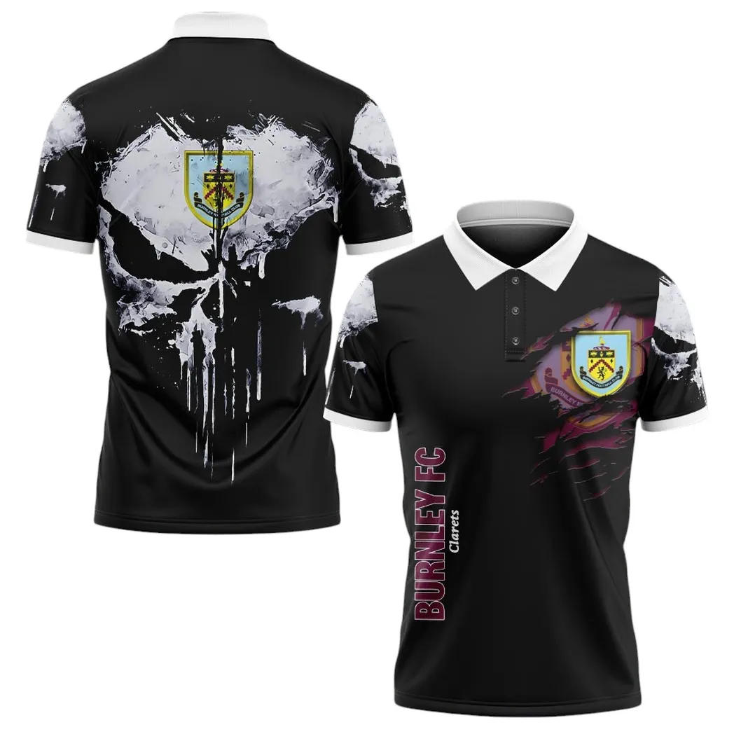 Burnley EPL Polo Shirt SPO1719008, Gift For Fan Burnley-Polo Shirt