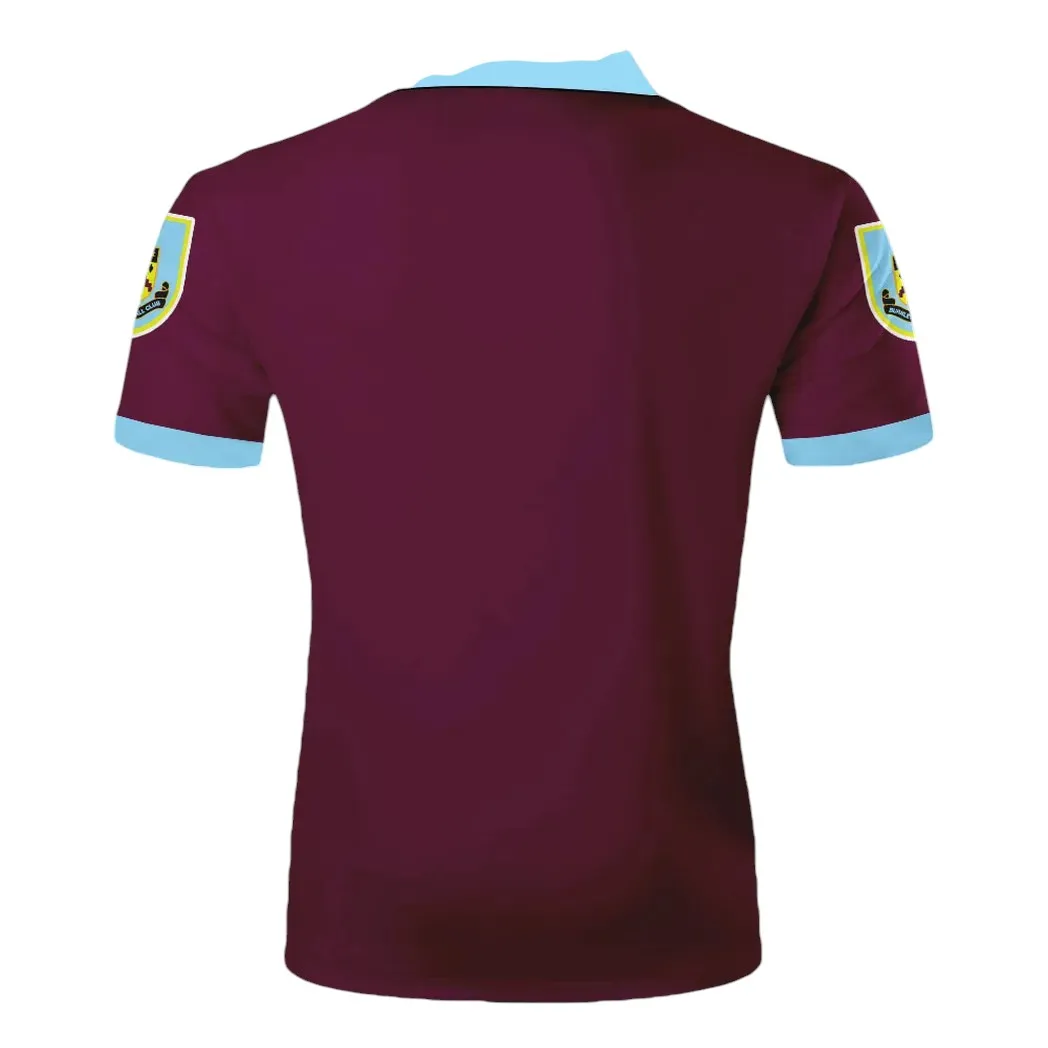 burnley epl zipper polo shirt spo0713018 gift for fan burnley ljajn