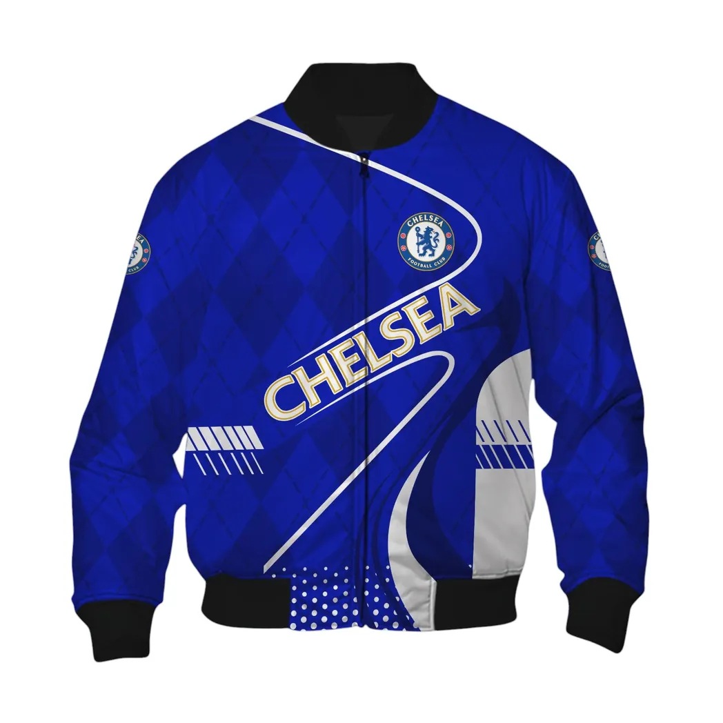 chelsea epl bomber jacket spo1919011 gift for fan chelsea bomber jacket bvkft