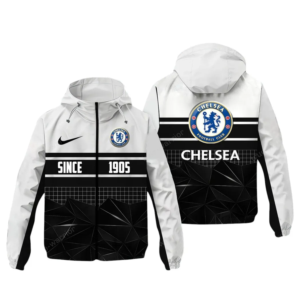 chelsea epl windbreaker jacket spo0720006 gift for fan chelsea white dnp4r