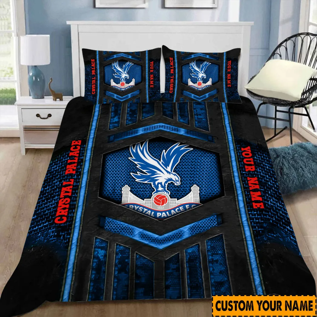 crystal palace epl bedding set spo0112012 gift for fan crystal palace lqtub