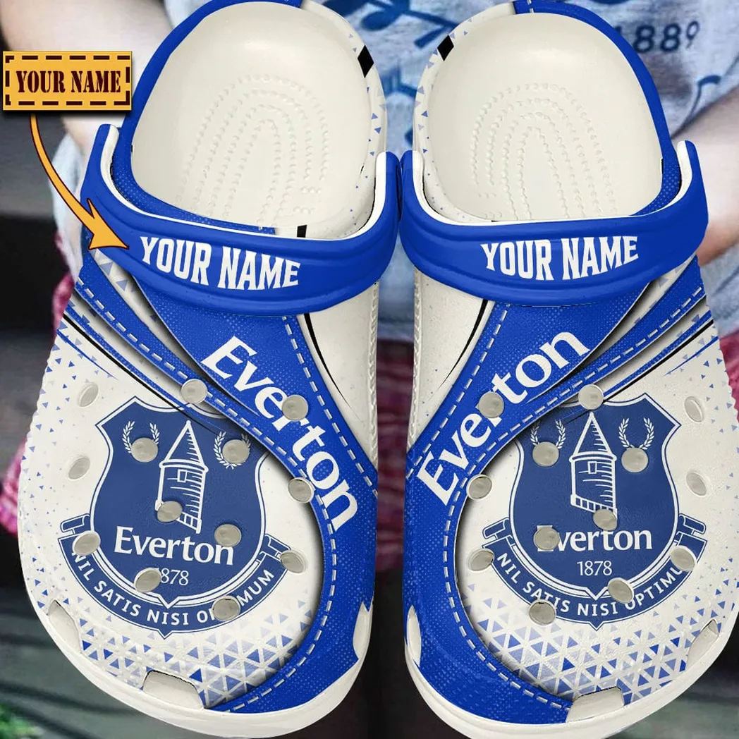 everton epl crocs spo2120010 gift for fan everton white gwmzw