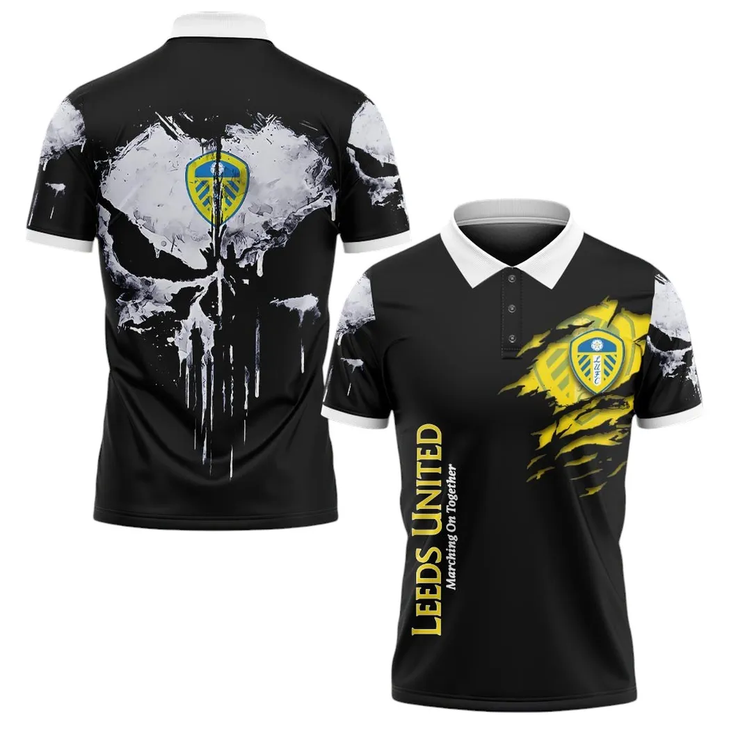 leeds united epl polo shirt spo1719018 gift for fan leeds united polo shirt h8jqv