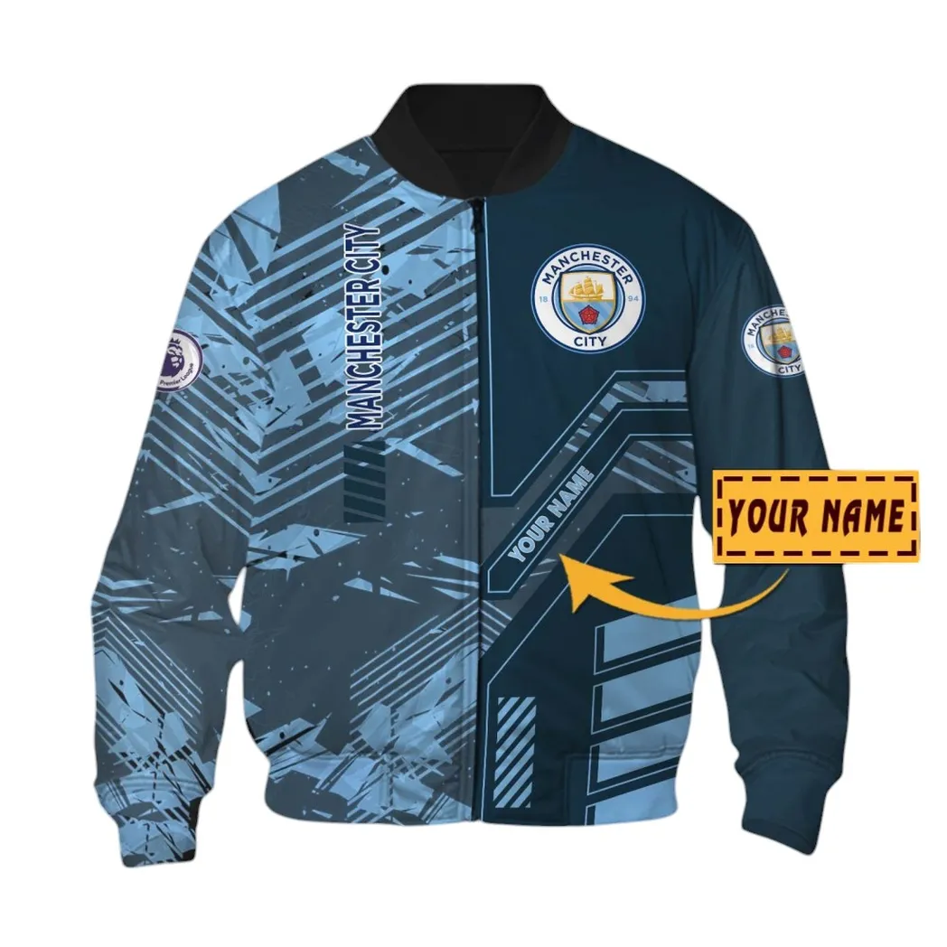 manchester city epl bomber jacket spo2319005 gift for fan manchester city bomber jacket