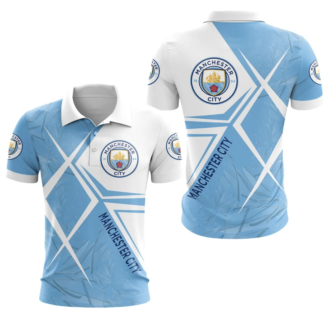manchester city epl polo shirt spo1819006 gift for fan manchester city polo shirt
