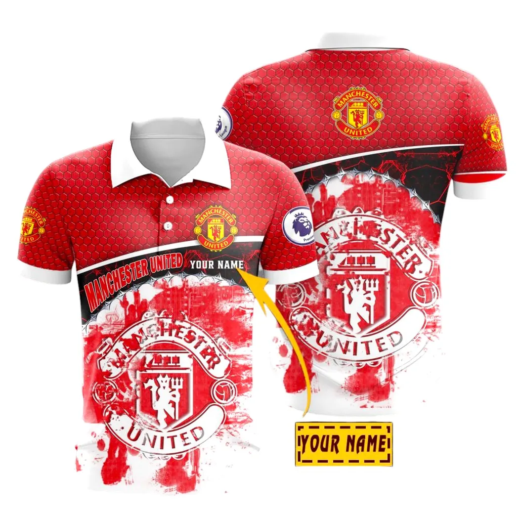 manchester united epl polo shirt spo2419014 gift for fan manchester united polo shirt yf18p