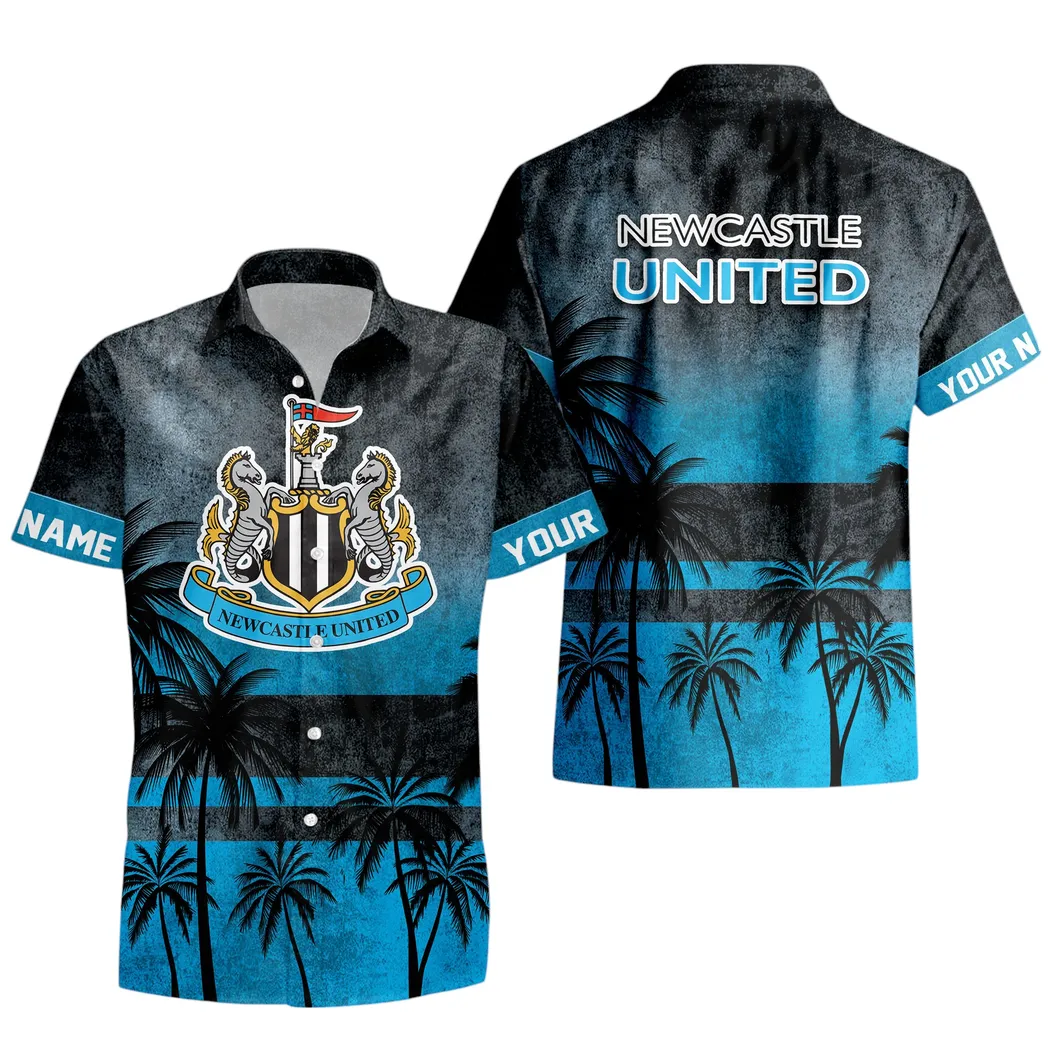 newcastle united epl custom hawaiian shirt set spo0603004 gift for fan newcastle united drujq