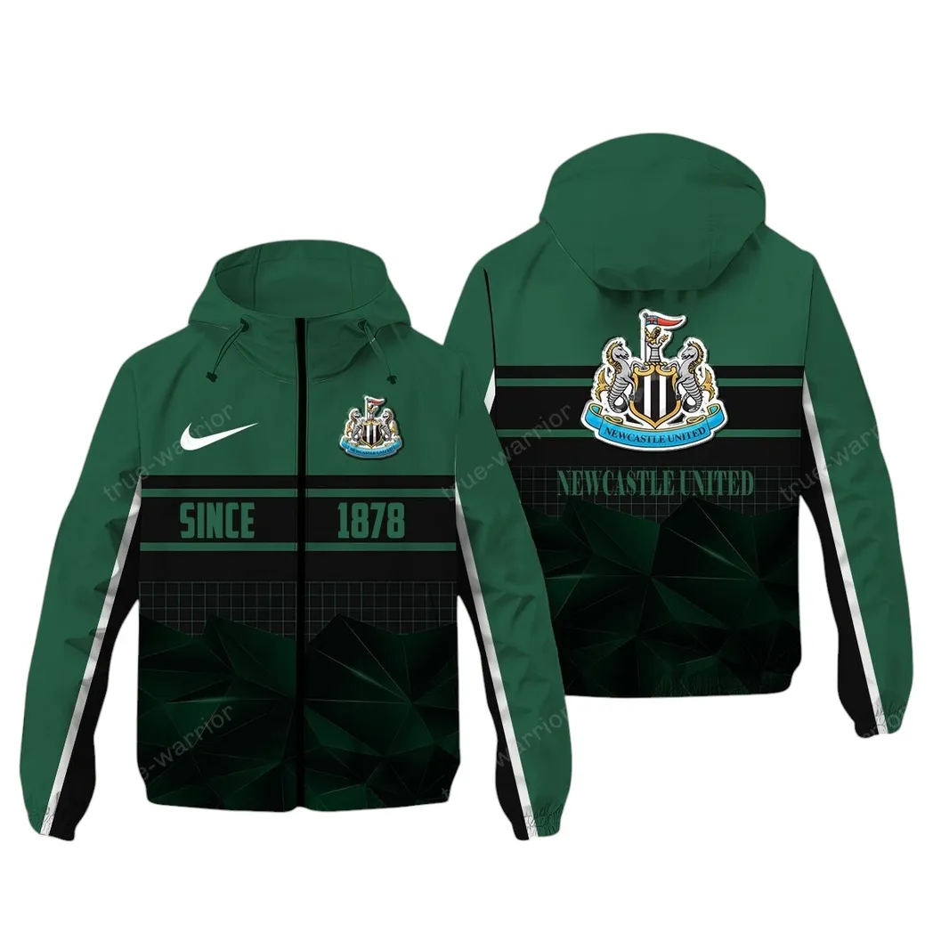 Newcastle United EPL Windbreaker Jacket SPO0720016, Gift For Fan Newcastle United - Green