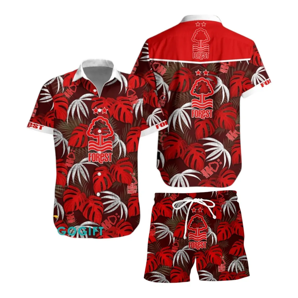 nottingham forest epl custom hawaiian shirt set spo01102016 gift for fan nottingham forest wrbzt