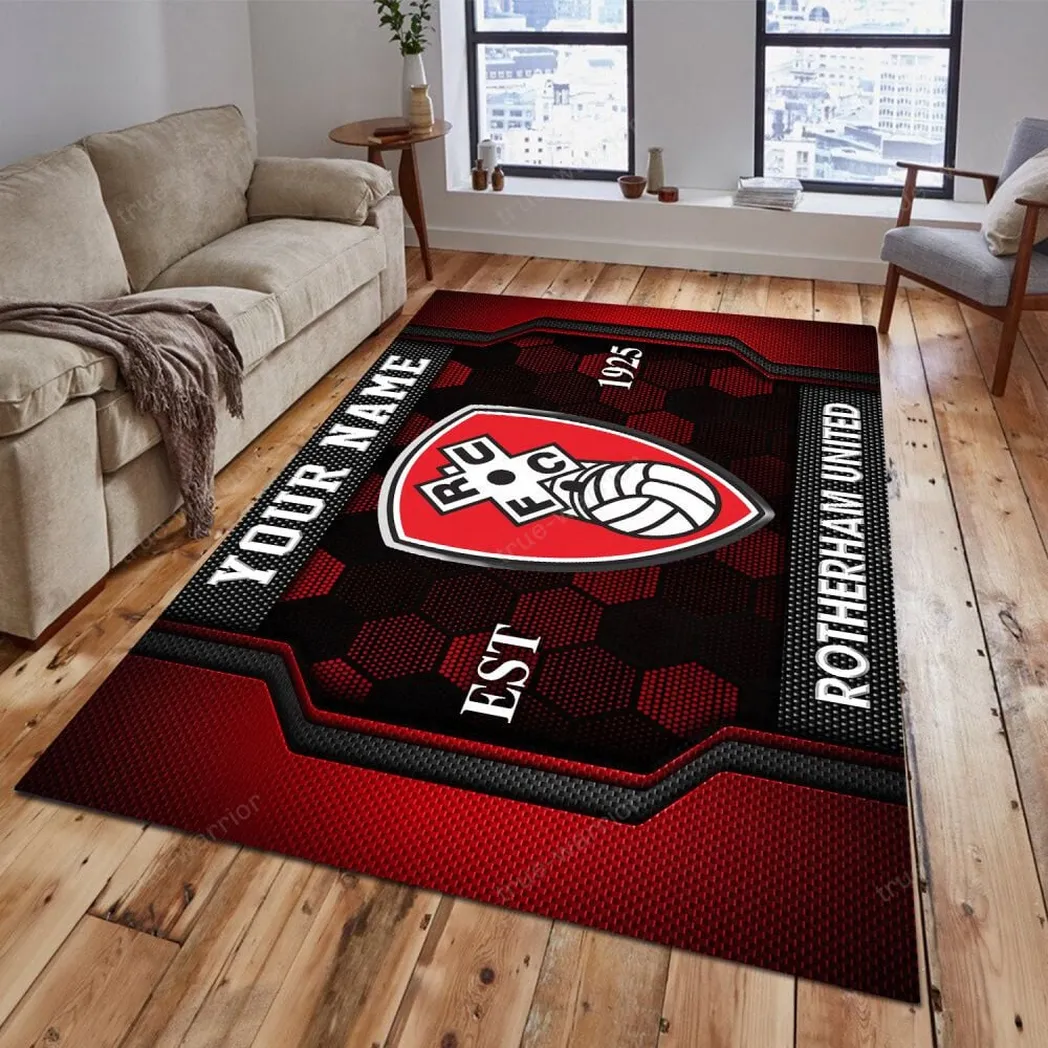 Rotherham United EPL Rug SPO2719013, Gift For Fan Rotherham United