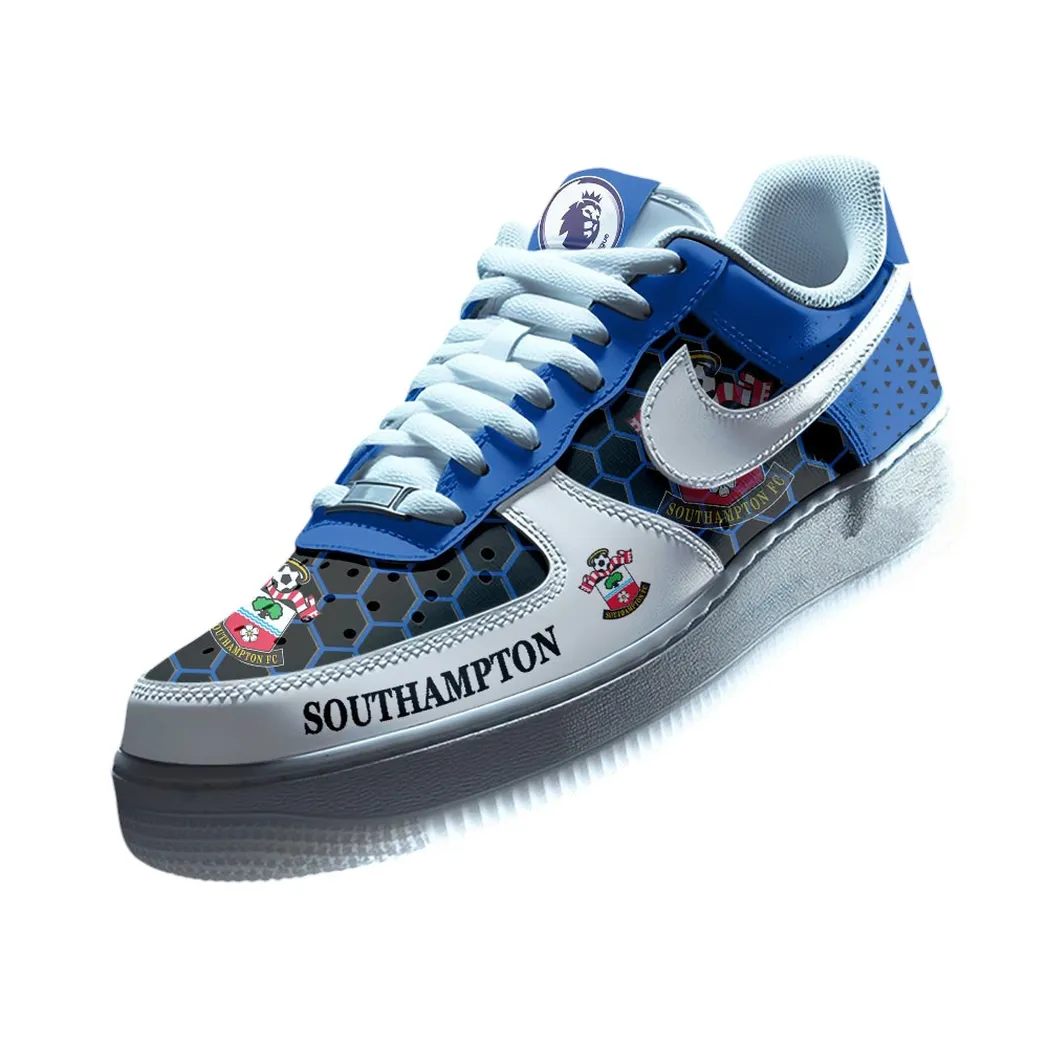Southampton EPL Air Low-Top Sneakers SPO2020007, Gift For Fan Southampton - Blue