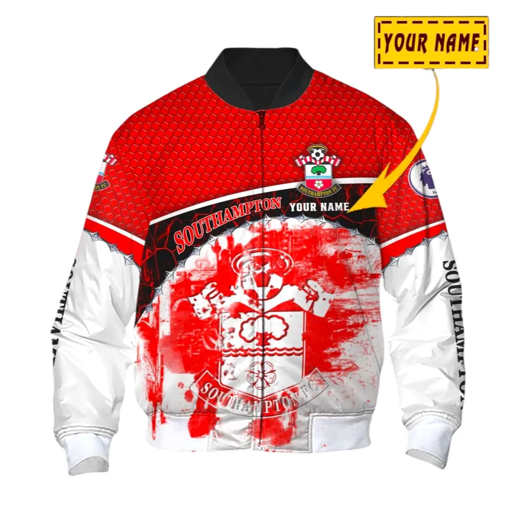 Southampton EPL Bomber Jacket SPO2419017, Gift For Fan Southampton-Bomber Jacket