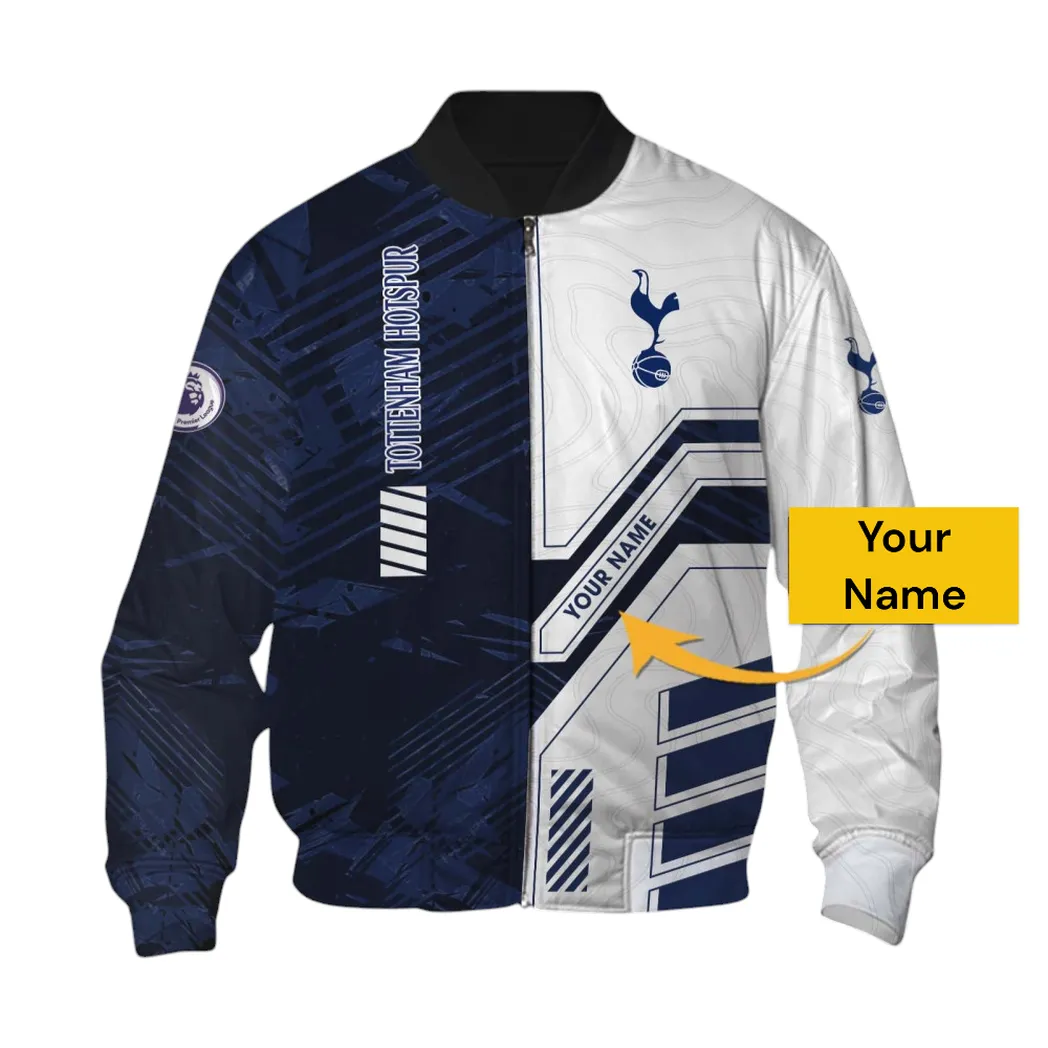 tottenham hotspur epl bomber jacket spo2319007 gift for fan tottenham hotspur bomber jacket d4anb