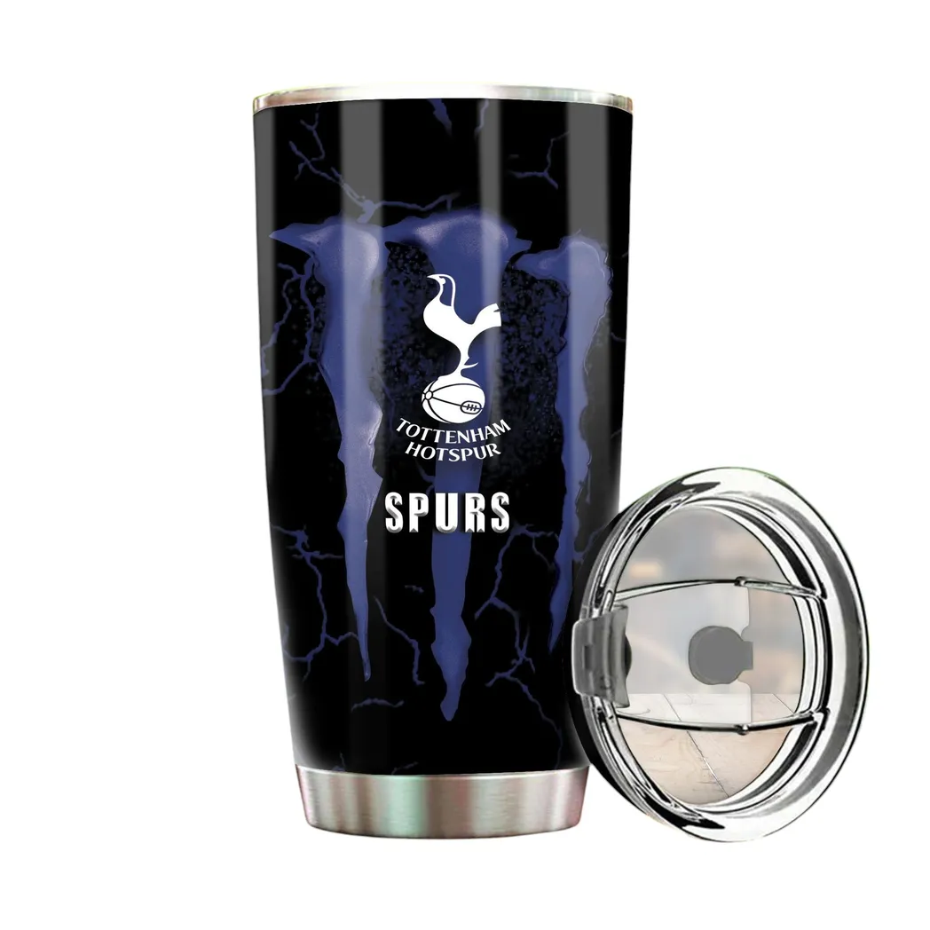 tottenham hotspur epl tumbler 20oz spo0320018 gift for fan tottenham hotspur qc0w8