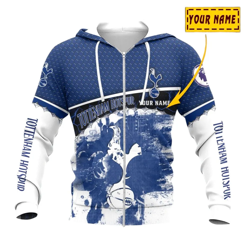 tottenham hotspur epl zipper hoodie spo2419018 gift for fan tottenham hotspur zipper hoodie itks3