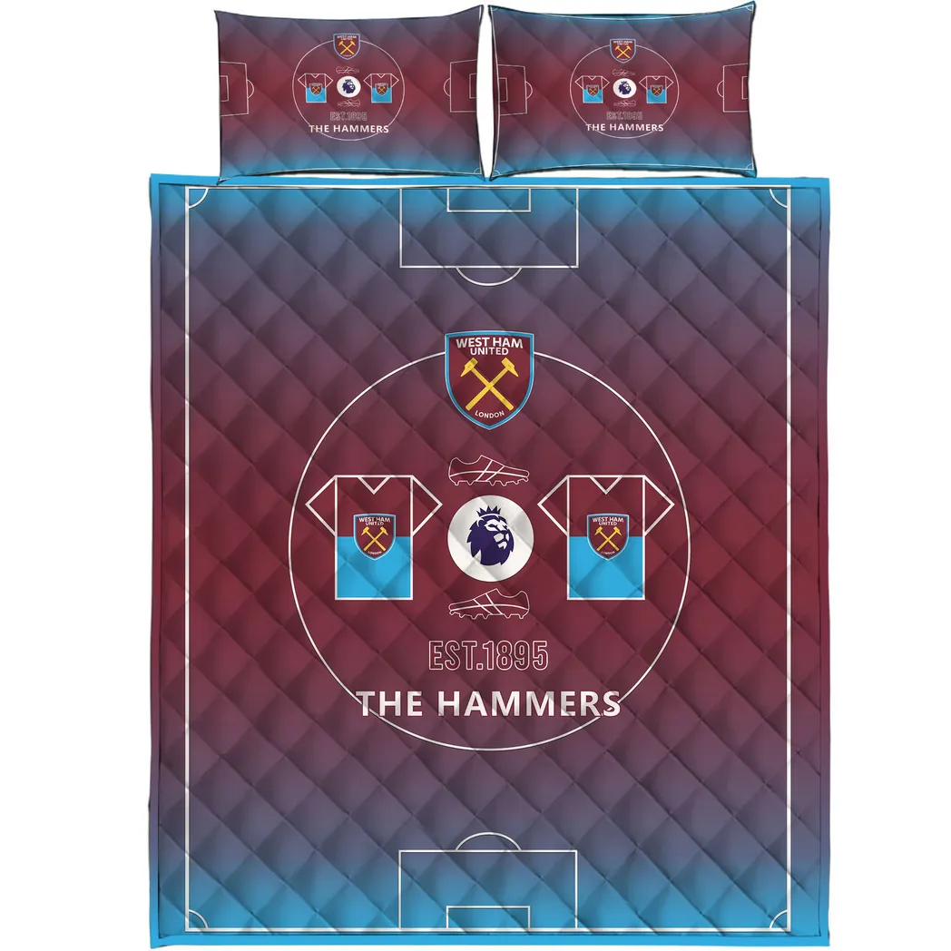 west ham united epl bedding set spo1520002 gift for fan west ham united ndvkw