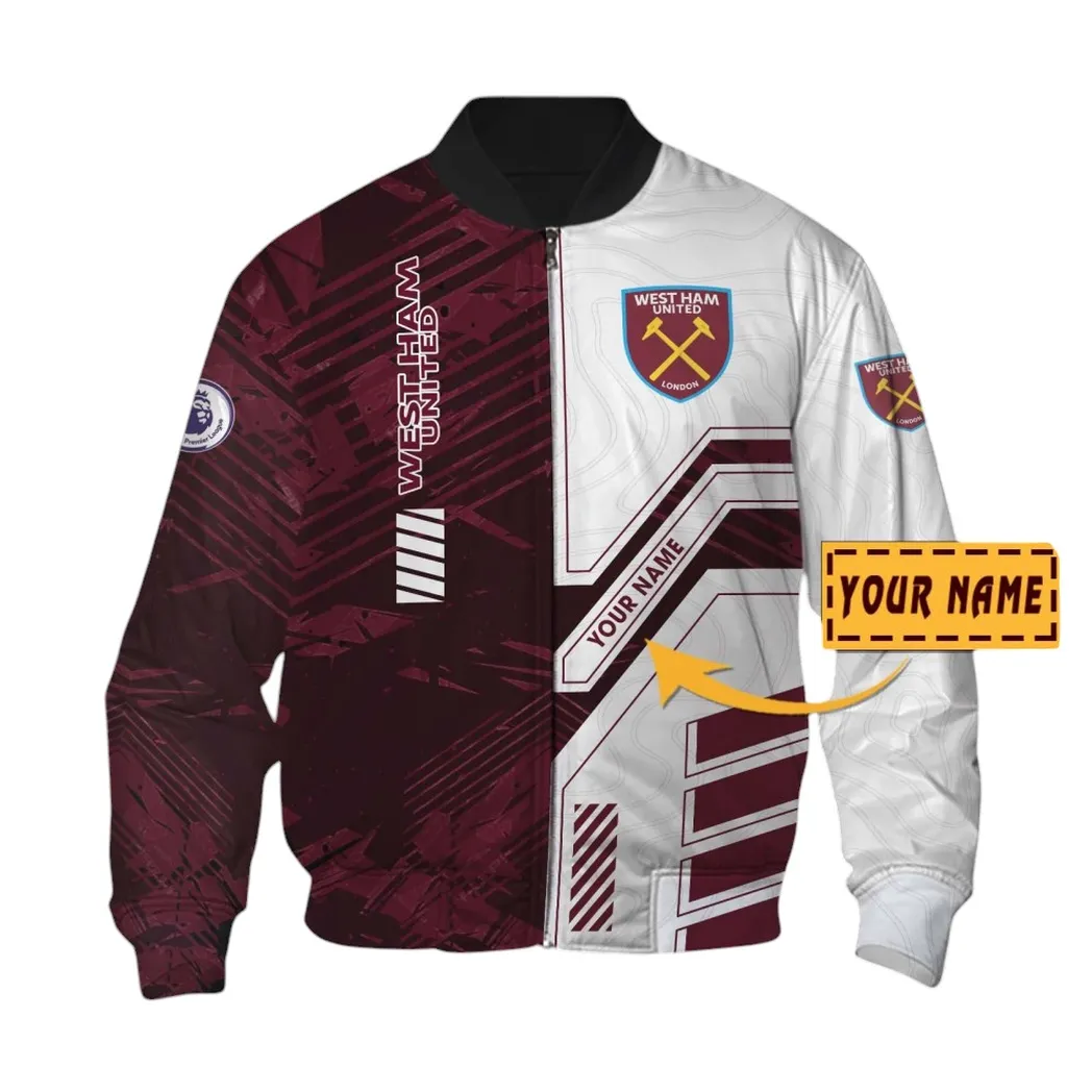 west ham united epl bomber jacket spo2319012 gift for fan west ham united bomber jacket pkucq