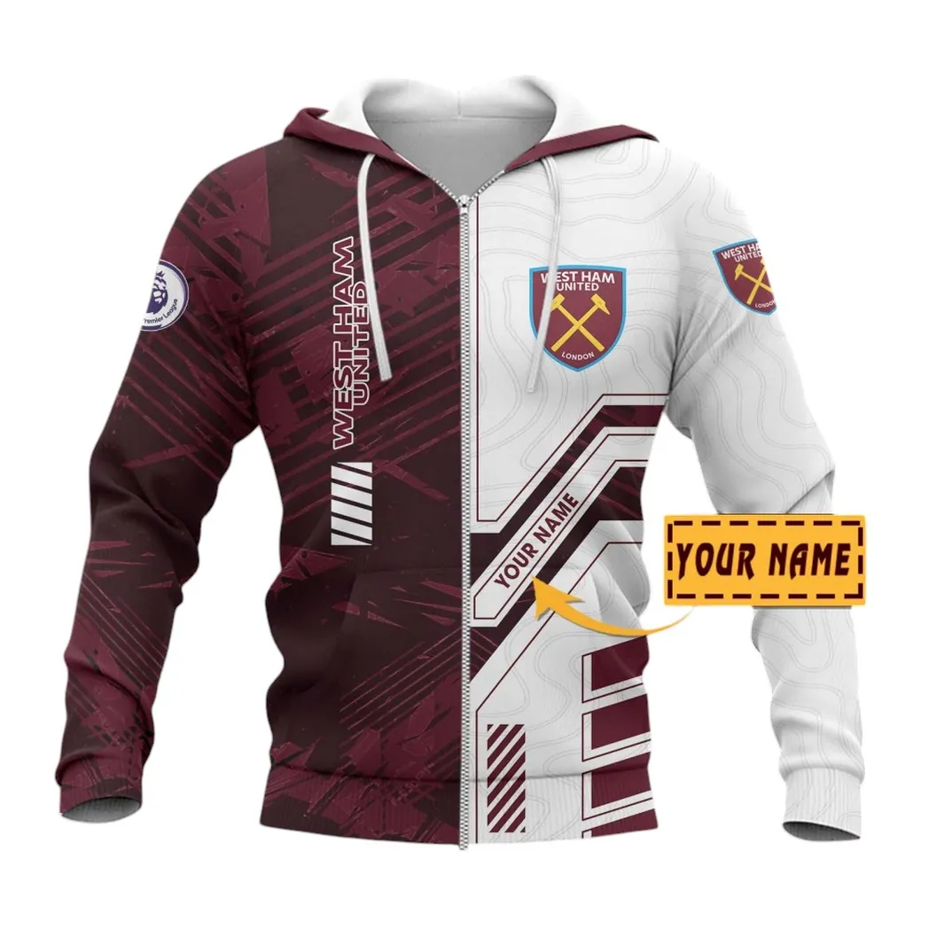 west ham united epl zipper hoodie spo2319012 gift for fan west ham united zipper hoodie niqb6