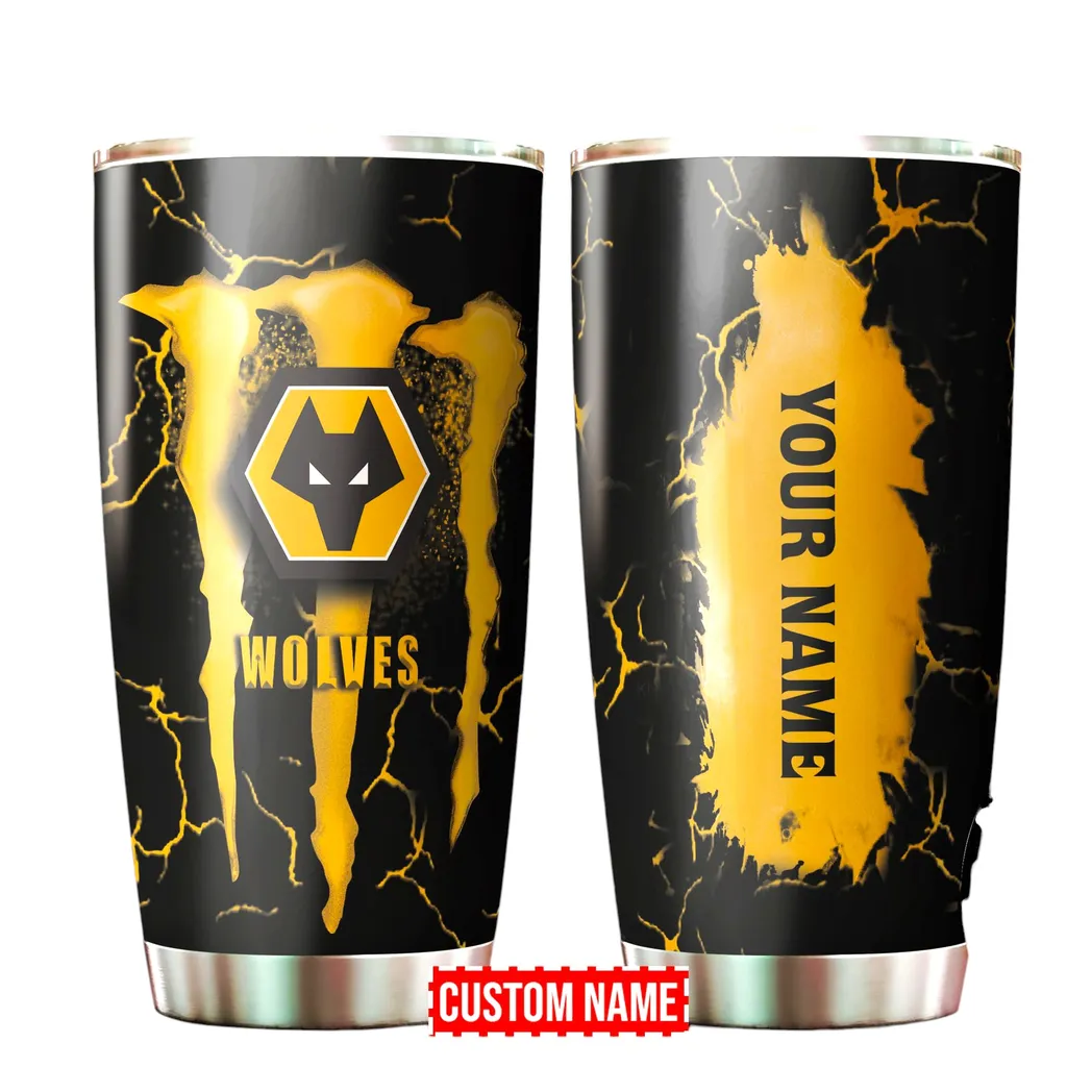 wolverhampton wanderers epl tumbler 20oz spo0320020 gift for fan wolverhampton wanderers cw54s