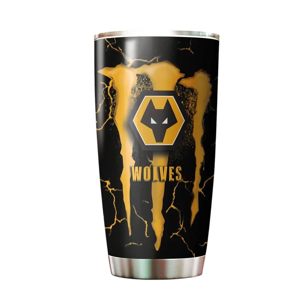 wolverhampton wanderers epl tumbler 20oz spo0320020 gift for fan wolverhampton wanderers