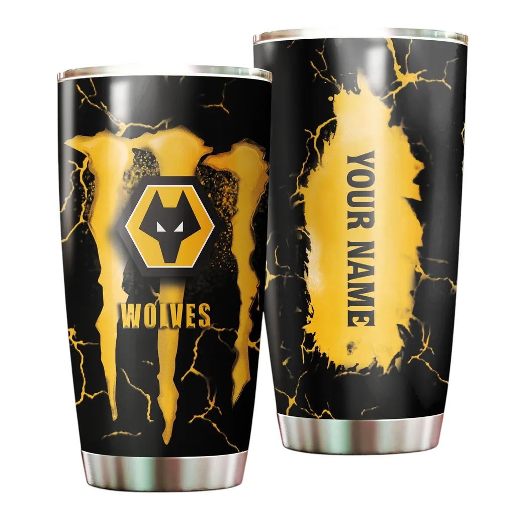 wolverhampton wanderers epl tumbler 20oz spo0320020 gift for fan wolverhampton wanderers