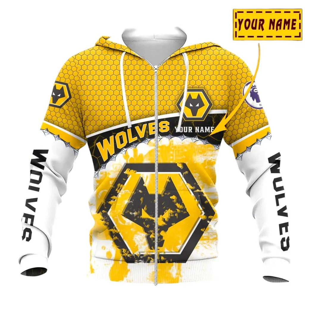 wolverhampton wanderers epl zipper hoodie spo2419020 gift for fan wolverhampton wanderers zipper hoodie qcavs