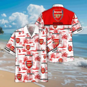 Arsenal Hawaiian Shirt, All Over Print Hawaiian Shirt For Arsenal Fans EPL35050325666