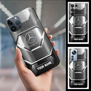 Mercedes Benz White Phone Case, Gift For Mercedes Benz White Fan CAR10051625559