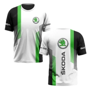 Skoda T-Shirt, All Over Print Shirt For Skoda Fan CAR10703122569