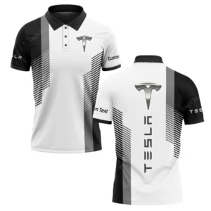 Tesla Polo Shirt, All Over Print Shirt For Tesla Lovers CAR10703122573