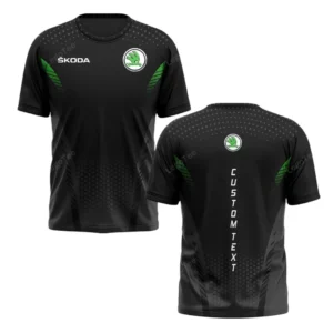 Skoda T-Shirt, All Over Print Shirt For Skoda Fan CAR10803122569