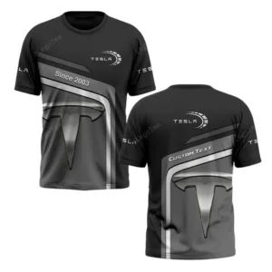 Tesla T-Shirt, All Over Print Shirt For Tesla Fan CAR11103032573