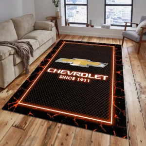 Chevrolet Rug, All Over Print Carpet For Chevrolet Lovers CAR15003142501 - Orange