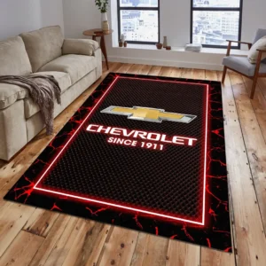 Chevrolet Rug, All Over Print Carpet For Chevrolet Lovers CAR15003142501 - Red