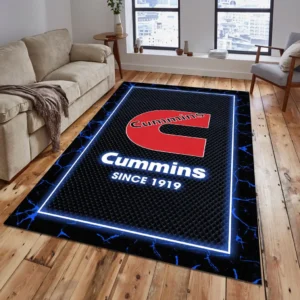 Cummins Rug, All Over Print Carpet For Cummins Lovers CAR15003142502 - Blue