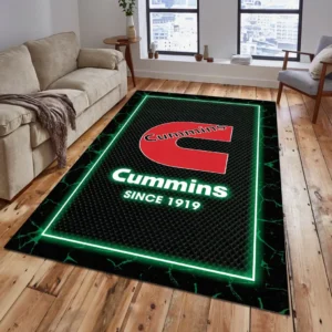 Cummins Rug, All Over Print Carpet For Cummins Lovers CAR15003142502 - Green
