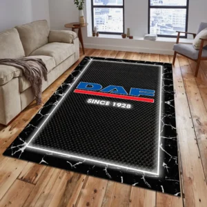 DAF Trucks Rug, All Over Print Carpet For DAF Trucks Lovers CAR15003142503 - Grey