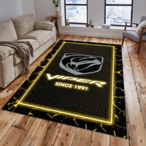 Dodge Viper Rug, All Over Print Carpet For Dodge Viper Lovers CAR15003142505 - Yelloư