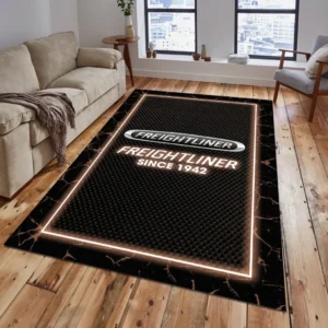Freightliner Rug, All Over Print Carpet For Freightliner Lovers CAR15003142510 - Brown