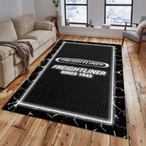 Freightliner Rug, All Over Print Carpet For Freightliner Lovers CAR15003142510 - Grey