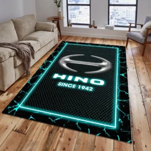 Hino Rug, All Over Print Carpet For Hino Lovers CAR15003142511 - Cyan