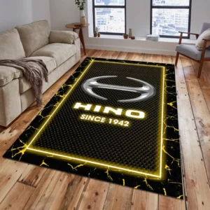 Hino Rug, All Over Print Carpet For Hino Lovers CAR15003142511 - Yelloư