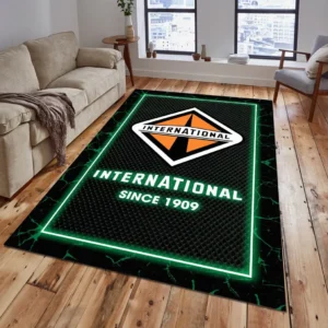 International Harvester Rug, All Over Print Carpet For International Harvester Lovers CAR15003142512 - Green